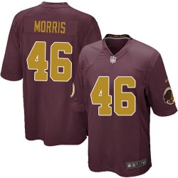 Nike Youth Limited Burgundy Red 80th Anniversary Alternate Jersey Washington Redskins Alfred Morris 46