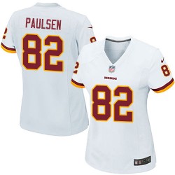 Nike Women's Game White Road Jersey Washington Redskins Logan Paulsen 82