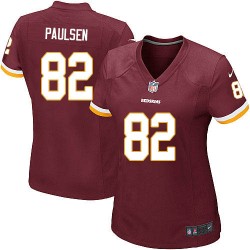 Nike Women's Game Burgundy Red Home Jersey Washington Redskins Logan Paulsen 82