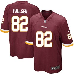 Nike Youth Game Burgundy Red Home Jersey Washington Redskins Logan Paulsen 82