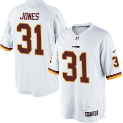 Nike Youth Limited White Road Jersey Washington Redskins Matt Jones 31