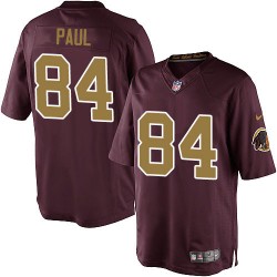 Nike Youth Limited Burgundy Red 80th Anniversary Alternate Jersey Washington Redskins Niles Paul 84