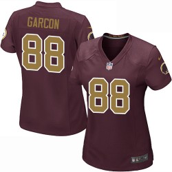 Nike Women's Game Burgundy Red 80th Anniversary Alternate Jersey Washington Redskins Pierre Garcon 88
