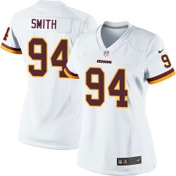 Nike Women's Elite White Road Jersey Washington Redskins Preston Smith 94