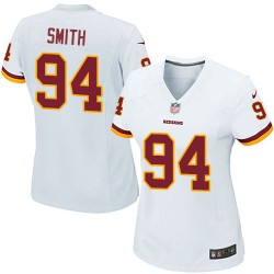 Nike Women's Game White Road Jersey Washington Redskins Preston Smith 94