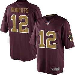 Nike Youth Limited Burgundy Red 80th Anniversary Alternate Jersey Washington Redskins Andre Roberts 12
