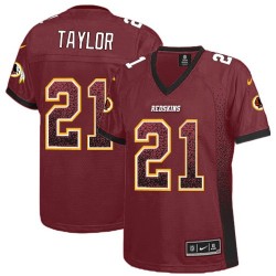 Nike Women's Elite Burgundy Red Drift Fashion Jersey Washington Redskins Sean Taylor 21