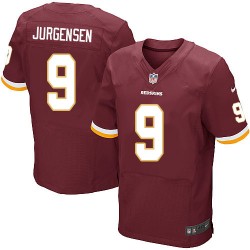 Nike Men's Elite Burgundy Red Home Jersey Washington Redskins Sonny Jurgensen 9