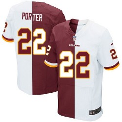 Nike Men's Limited Team/Road Two Tone Jersey Washington Redskins Tracy Porter 22