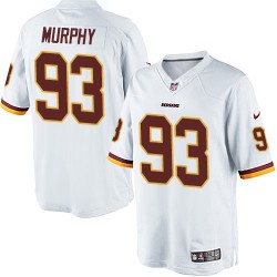 Nike Youth Elite White Road Jersey Washington Redskins Trent Murphy 93