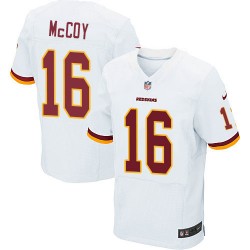 Nike Men's Elite White Road Jersey Washington Redskins Colt McCoy 16