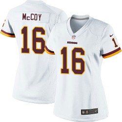 Nike Women's Elite White Road Jersey Washington Redskins Colt McCoy 16