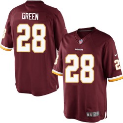 Nike Men's Limited Burgundy Red Home Jersey Washington Redskins Darrell Green 28