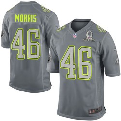 Nike Men's Elite Grey 2014 Pro Bowl Jersey Washington Redskins Alfred Morris 46