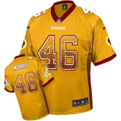 Nike Men's Game Gold Drift Fashion Jersey Washington Redskins Alfred Morris 46