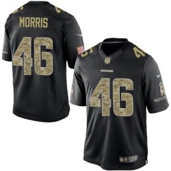 Nike Men's Elite Black Salute to Service Jersey Washington Redskins Alfred Morris 46