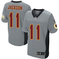 Nike Men's Elite Grey Shadow Jersey Washington Redskins DeSean Jackson 11