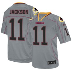 Nike Men's Elite Lights Out Grey Jersey Washington Redskins DeSean Jackson 11