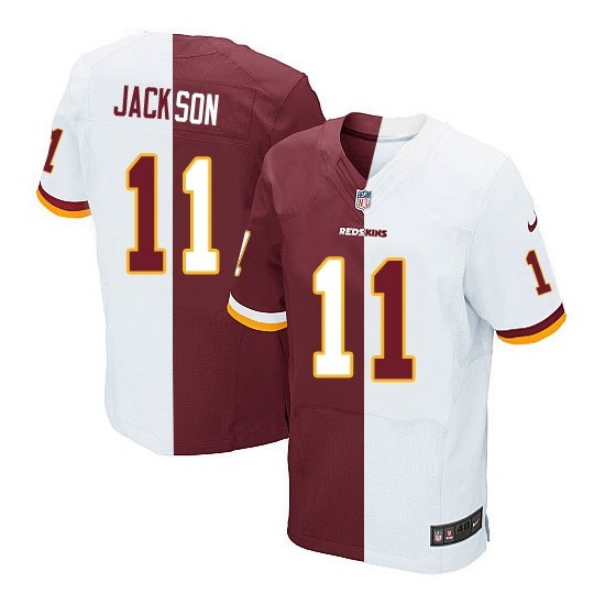 Nike Men's Elite Team/Road Two Tone Jersey Washington Redskins DeSean Jackson 11
