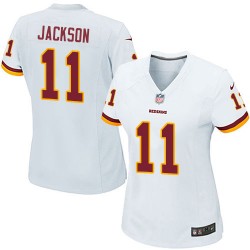 Nike Women's Game White Road Jersey Washington Redskins DeSean Jackson 11