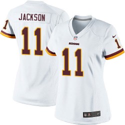 Nike Women's Elite White Road Jersey Washington Redskins DeSean Jackson 11