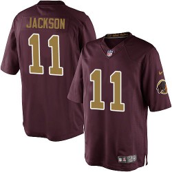 Nike Youth Elite Burgundy Red 80th Anniversary Alternate Jersey Washington Redskins DeSean Jackson 11