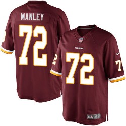 Nike Youth Limited Burgundy Red Home Jersey Washington Redskins Dexter Manley 72
