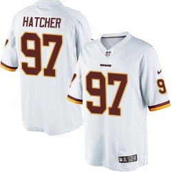 Nike Men's Limited White Road Jersey Washington Redskins Jason Hatcher 97