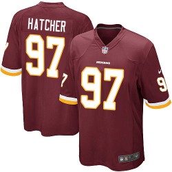 Nike Men's Game Burgundy Red Home Jersey Washington Redskins Jason Hatcher 97
