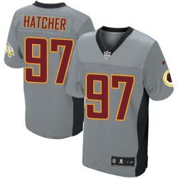 Nike Men's Limited Grey Shadow Jersey Washington Redskins Jason Hatcher 97