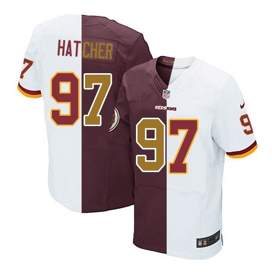 Nike Men's Limited Team/Alternate Two Tone Jersey Washington Redskins Jason Hatcher 97