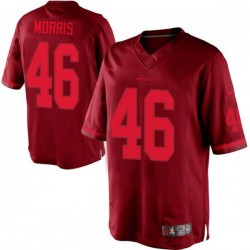 Nike Men's Limited Burgundy Red Drenched Jersey Washington Redskins Alfred Morris 46